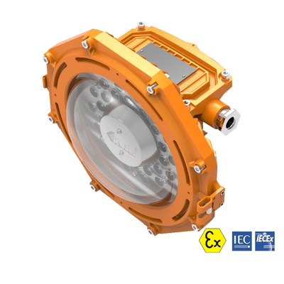 위험 지역 Zone1의 30W 60W LED 방폭 조명 ATEX 및 IECEx 인증 Golden Frog 시리즈